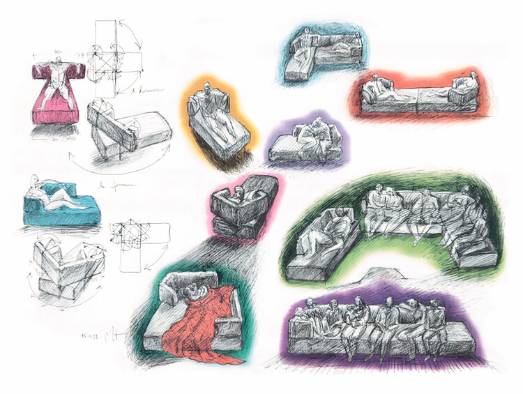 Ренессанс дивана: инновации, нетипичные формы и антропометрия — изображение 6 из 11