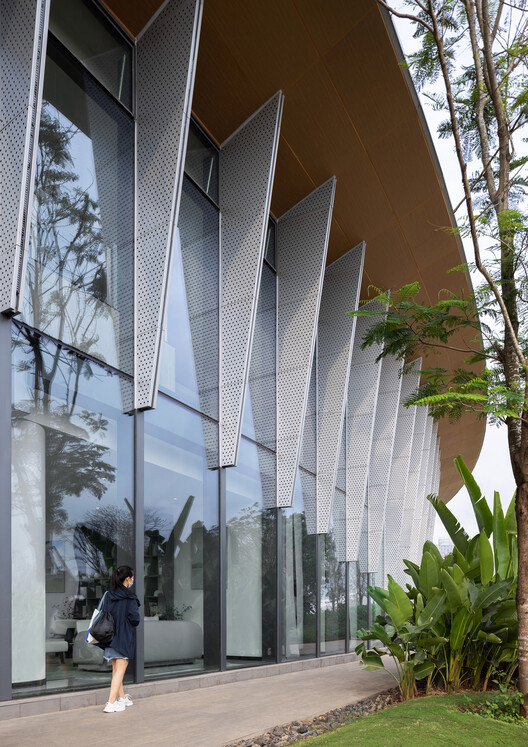 Центр посетителей парка Хайкоу Сисиу / MUDA-Architects - Интерьерная фотография, Фасад