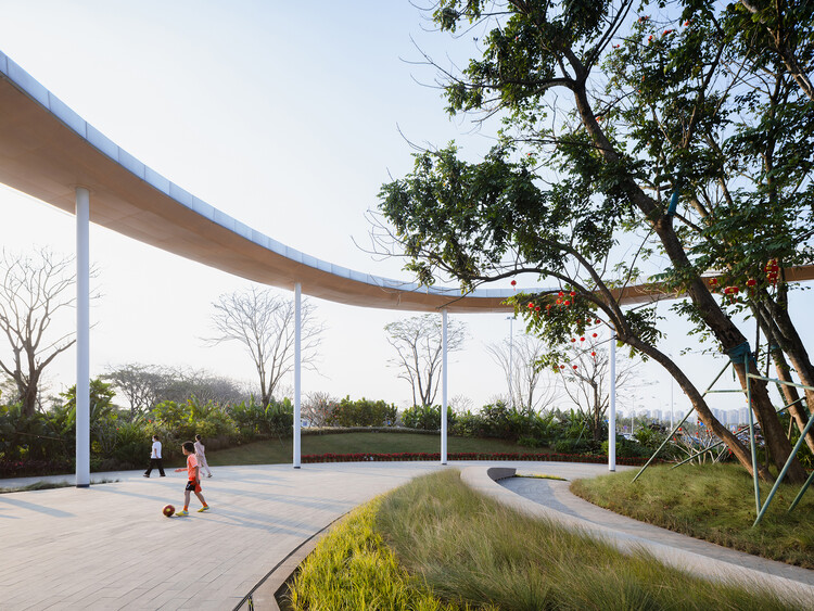 Центр посетителей парка Хайкоу Сиксиу / MUDA-Architects - Экстерьерная фотография, сад