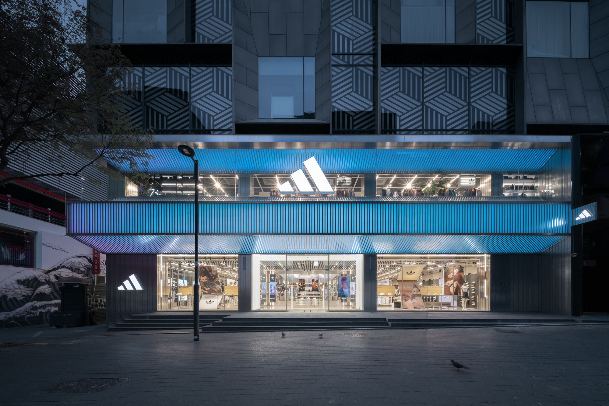 Adidas Asia Pacific Flagship Сеул / Различные партнеры