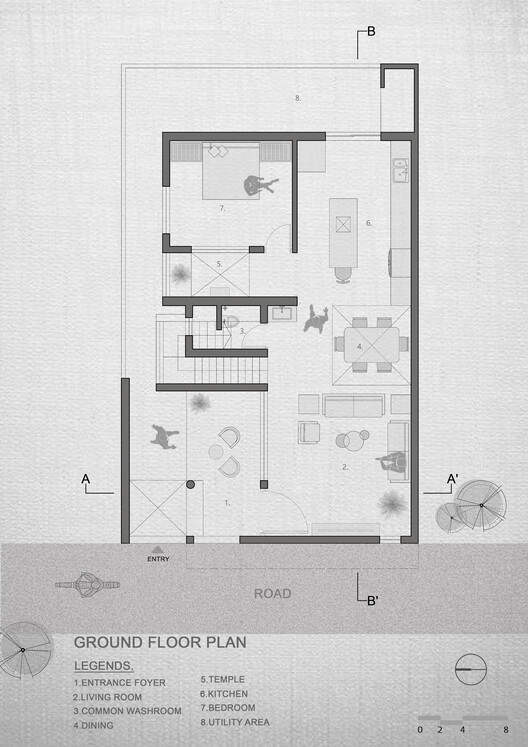 Ремонт дома / Дизайн-студия Manoj Patel — Изображение 19 из 23