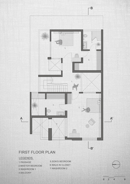 Ремонт дома / Дизайн-студия Manoj Patel — Изображение 20 из 23