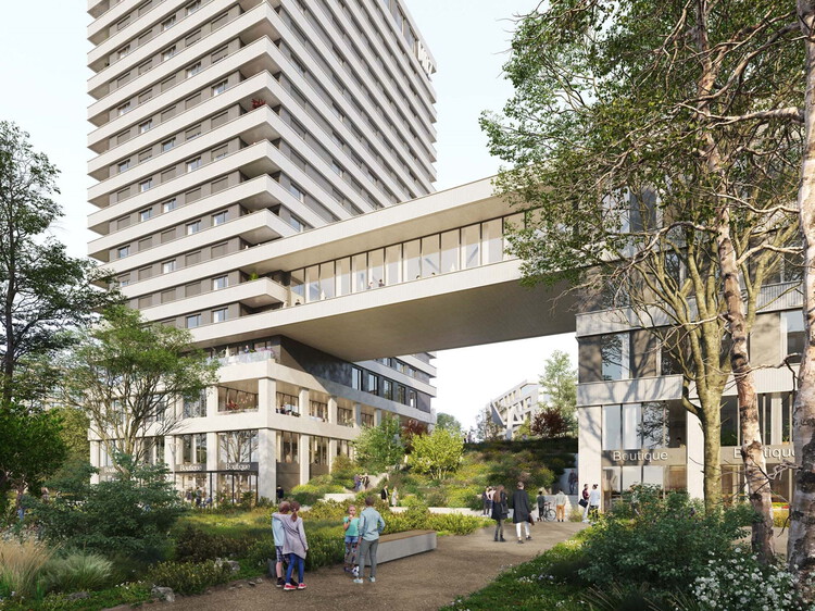 KCAP и V2S выиграли конкурс на проектирование многофункционального комплекса устойчивого жилья в Тулузе, Франция — Изображение 3 из 10
