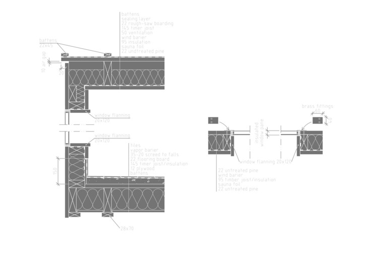 Детали конструкции сауны: примеры мелкой деревянной архитектуры — изображение 24 из 38