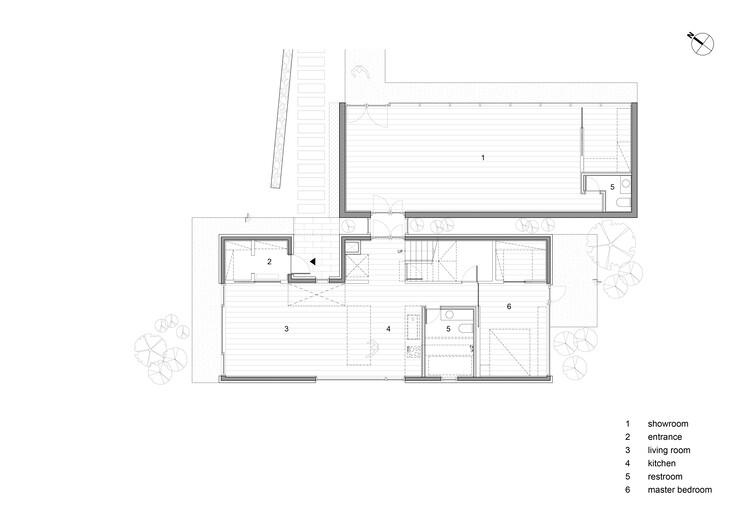 Aevol Craft Shop & House / O Architects Южная Корея — Изображение 18 из 23