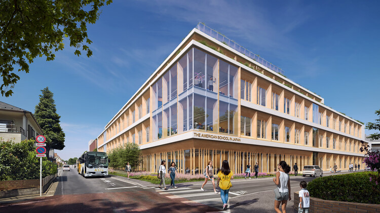 Ennead Architects предлагает единый генеральный план кампуса для американской школы в Японии — изображение 4 из 5