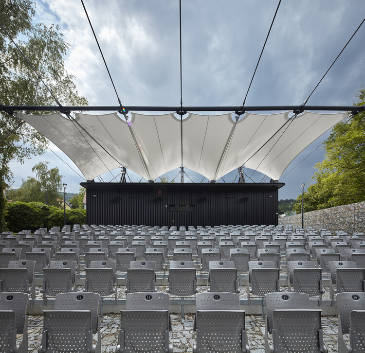 Кинотеатр под открытым небом Prachatice / Mimosa architects - Экстерьерная фотография