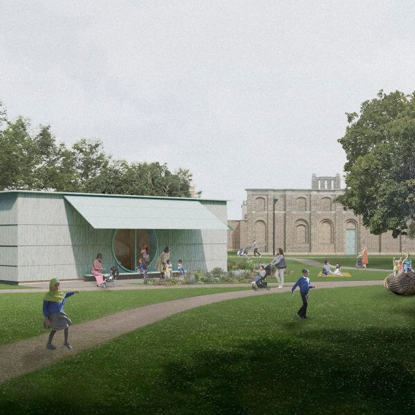 Carmody Groarke построит детский павильон в картинной галерее Dulwich Picture Gallery