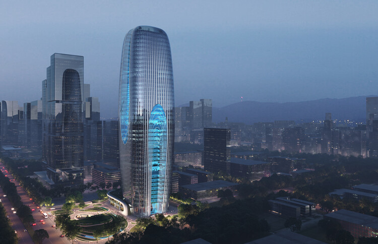 Zaha Hadid Architects представляет проект башни Daxia Tower в Китае — изображение 3 из 4
