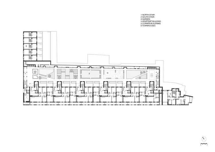 Dominick Hall Housing / Carr Cotter & Naessens + Denis Byrne Architects — изображение 18 из 35