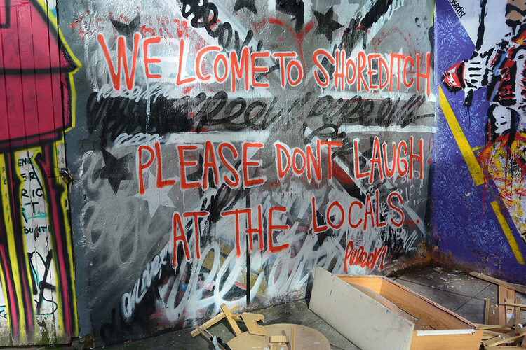 Как районы полагаются на граффити в знак протеста против джентрификации — изображение 7 из 10