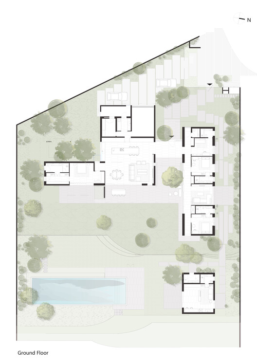 Ландшафтный дом / Ruth Packer Rona Levin Architects — изображение 22 из 25