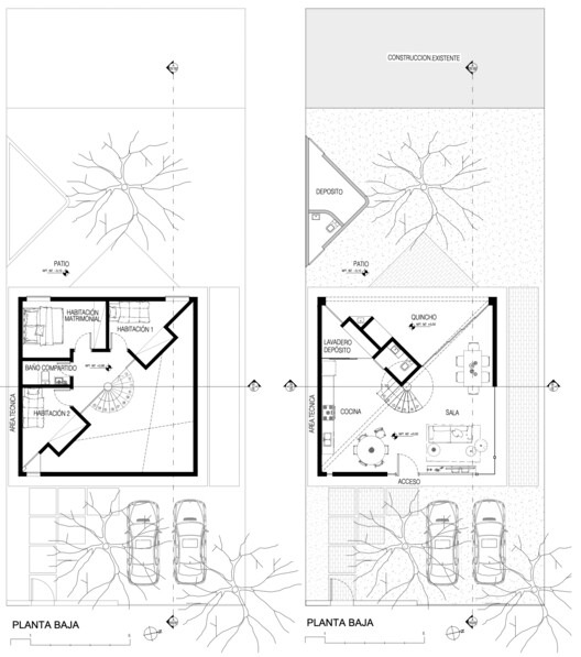 Дом 9X9 / Oficina de arquitectura X — изображение 20 из 27