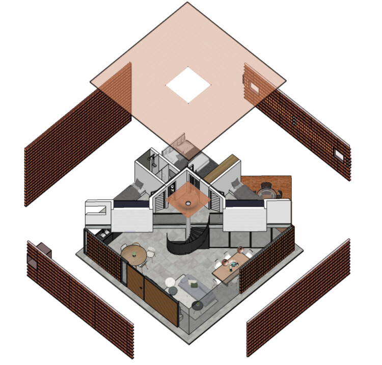 Дом 9X9 / Oficina de arquitectura X — изображение 25 из 27
