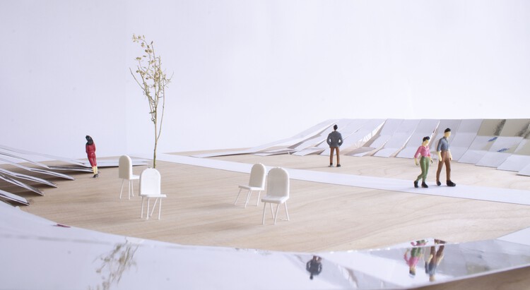 Инверсионная инсталляция корпуса / Alsar Atelier + Oscar Zamora + Karim Saleh Studio (KSS) + Pietro Mendonca - Интерьерная фотография
