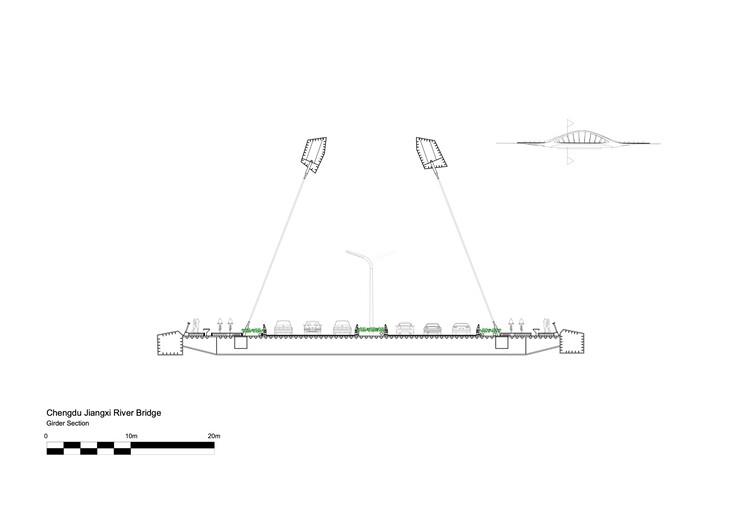 Мост через реку Цзянси / Zaha Hadid Architects — изображение 17 из 19
