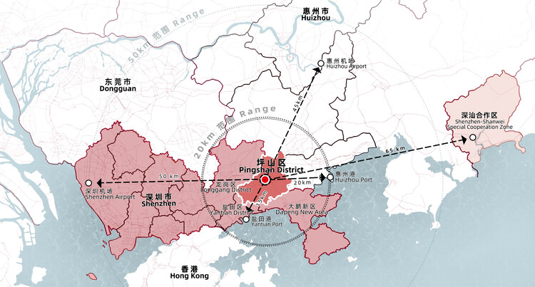 Прием заявок: Международная консультация по планированию центральной зоны и городскому планированию центральной зоны для Пиншаня, Шэньчжэнь — изображение 3 из 7