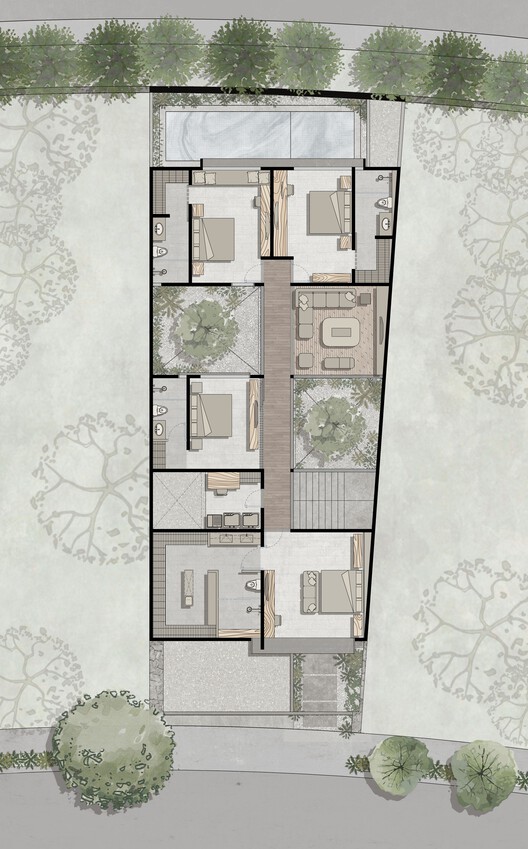 Zibu House / Di Frenna Arquitectos — изображение 13 из 21