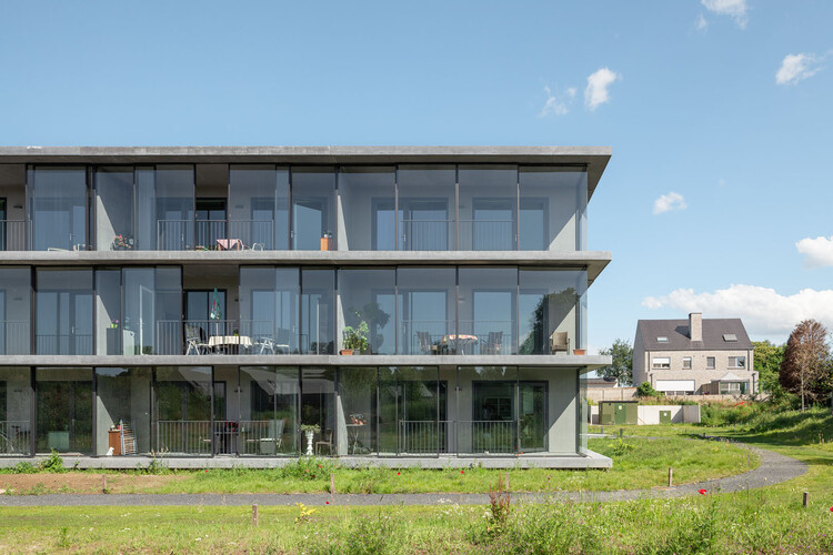 Дом для престарелых Ten Kerselaere / Atelier Kempe Thill - Наружная фотография, окна, фасад