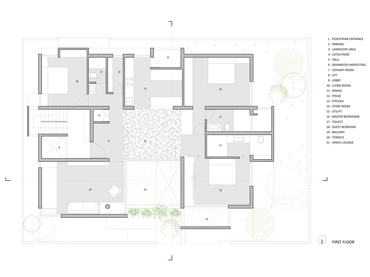 ЖИЛОЙ АНСАМБЛЬ – Многоквартирный дом / Дизайн Рахула Пудейла – Изображение 20 из 26