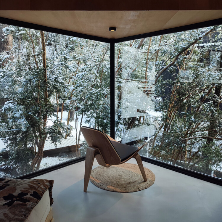 Gallareta House / OJA (органическая и радостная архитектура) – фотография интерьера, стул, терраса
