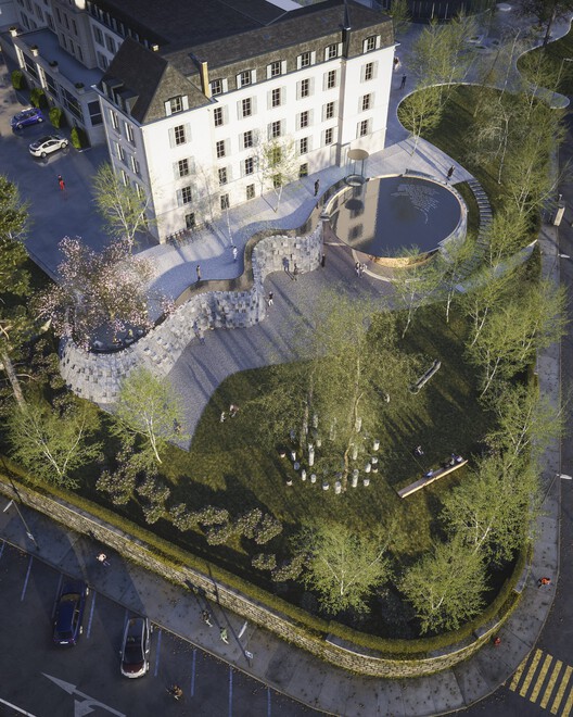 Казу Зегерс спроектирует новый мемориальный сад в штаб-квартире Красного Креста в Швейцарии – изображение 3 из 4