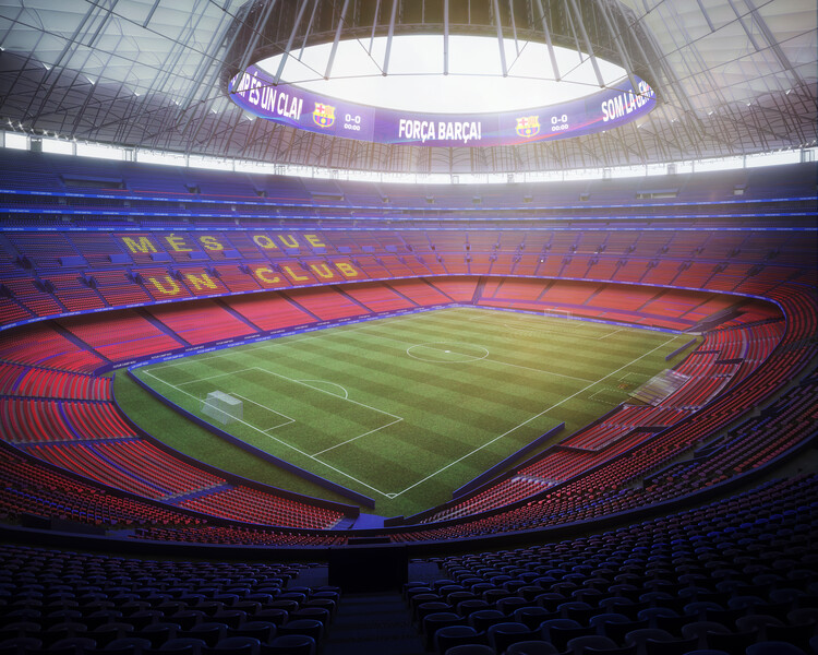 Будущий стадион «Камп Ноу» в Барселоне получил Международную архитектурную премию IAA 2023 — изображение 2 из 4