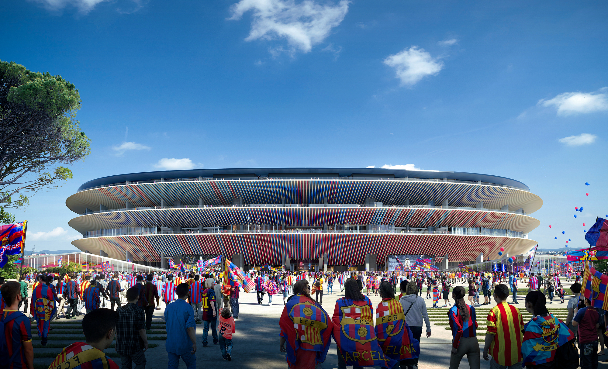 Будущий стадион «Камп Ноу» в Барселоне получил Международную архитектурную премию IAA 2023