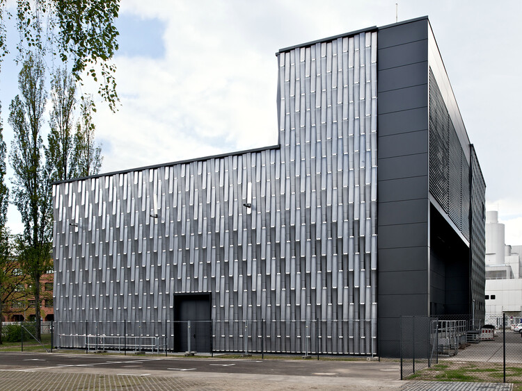 Энергетическая установка Umspannwerk Sellerstrasse / Heide & von Beckerath - Фотография экстерьера, фасад