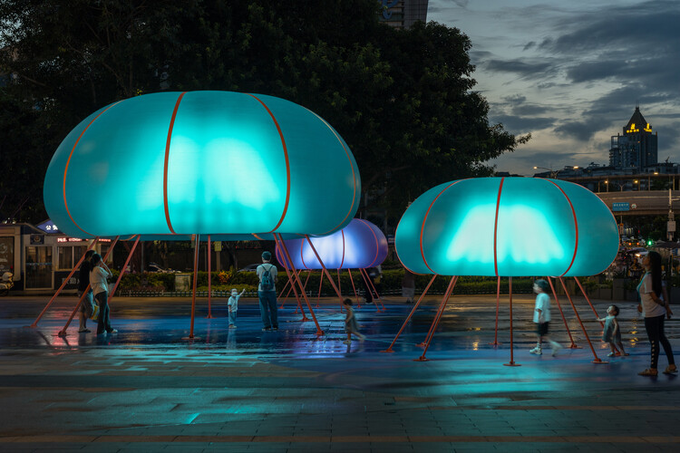 Плавающий павильон / Daxing Jizi Design — Фотография интерьера