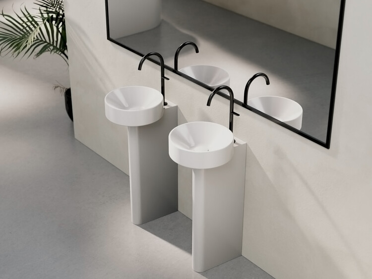 Минималистичный дизайн умывальников и ванн ручной работы — изображение 3 из 6
