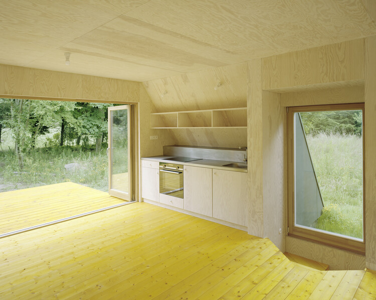 House Wolin / Pankowska & Rohrhofer - Фотография интерьера, окна, балка