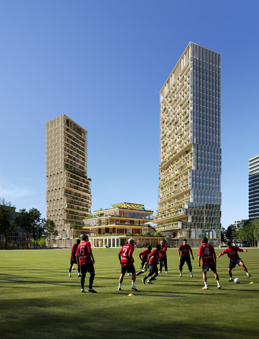 UNStudio выиграла конкурс на создание оживленного и устойчивого многофункционального комплекса в Дюссельдорфе – изображение 3 из 12