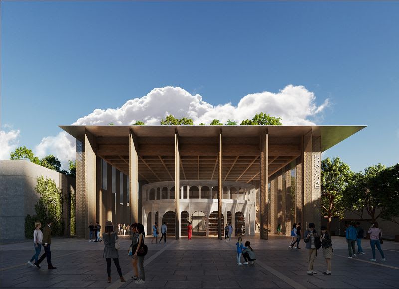 Mario Cucinella Architects представляет дизайн итальянского павильона на выставке Expo Osaka 2025