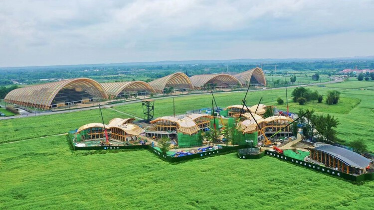 Проект «Зеленая рассада» в сельскохозяйственном выставочном саду Тяньфу / CSWADI — фотография экстерьера