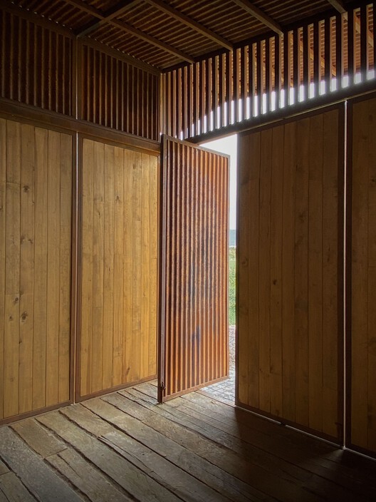 Павильон Тьерра Тинта / CoA Arquitectura - Фотография интерьера, балка