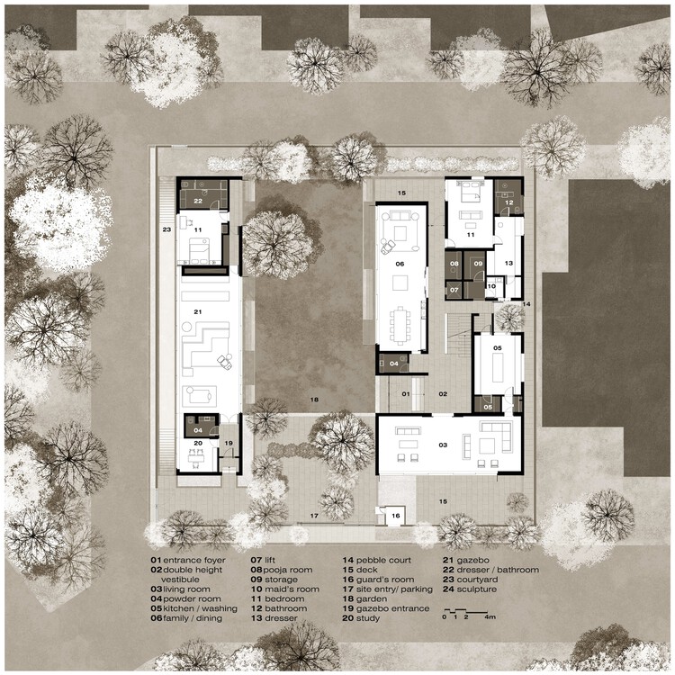 Дом Призма / Matra Architects & Rurban Planners — Изображение 24 из 27