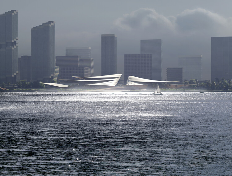 Компания Zaha Hadid Architects выиграла конкурс на проект нового культурного района в Санье, Китай — изображение 2 из 9