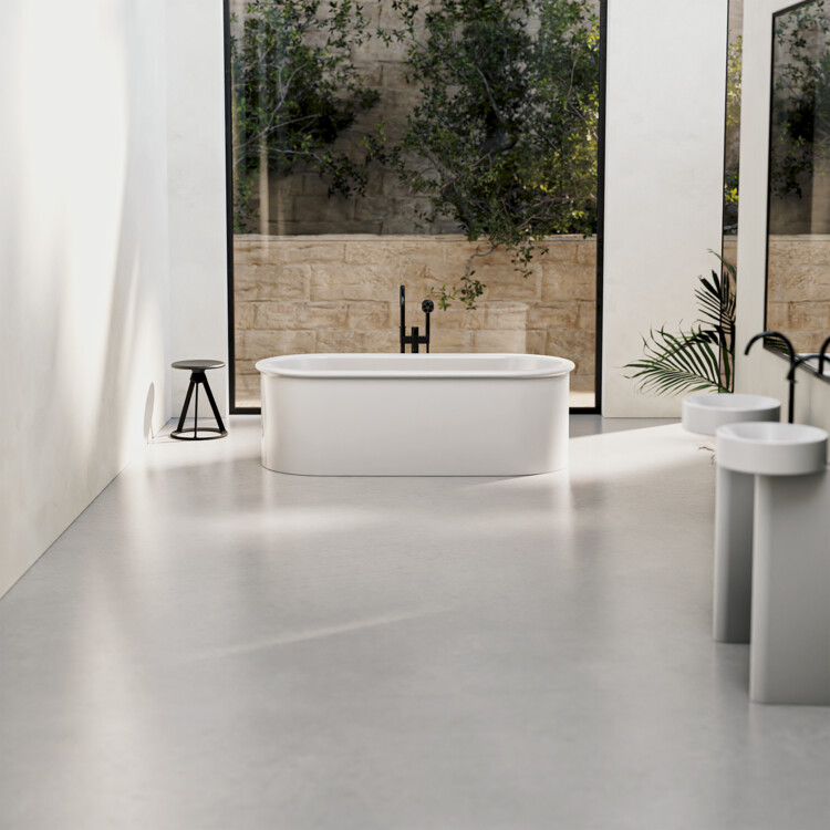 Минималистичный дизайн умывальников и ванн ручной работы — изображение 1 из 6