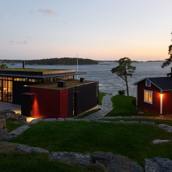 Олсон Кундиг ссылается на природу для дома Даларё в Швеции