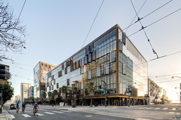 Штаб-квартира Uber / SHoP Architects — фотография экстерьера, окон, фасада