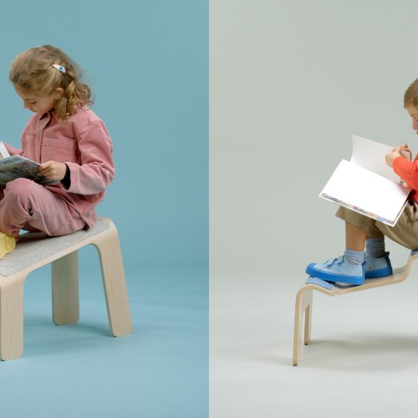 Студия Lentala разрабатывает игривые детские стулья, позволяющие «активно сидеть»