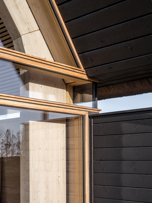 Skagen Klitgård House / PAX Architects - Фотография интерьера, балка, фасад, перила