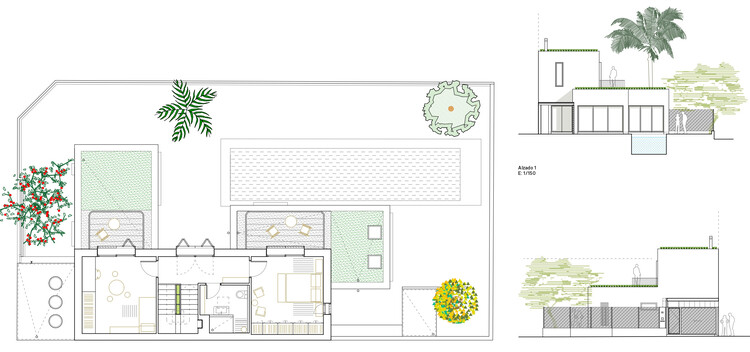 Пассивные и биоклиматические дома на одну семью в Сантьяго-де-ла-Рибера / Ecoproyecta — Изображение 11 из 12