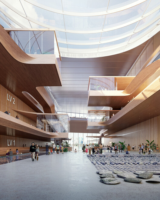 Архитекторы Захи Хадид вошли в шорт-лист конкурса культурных центров в Седжоне, Сеул – изображение 8 из 8