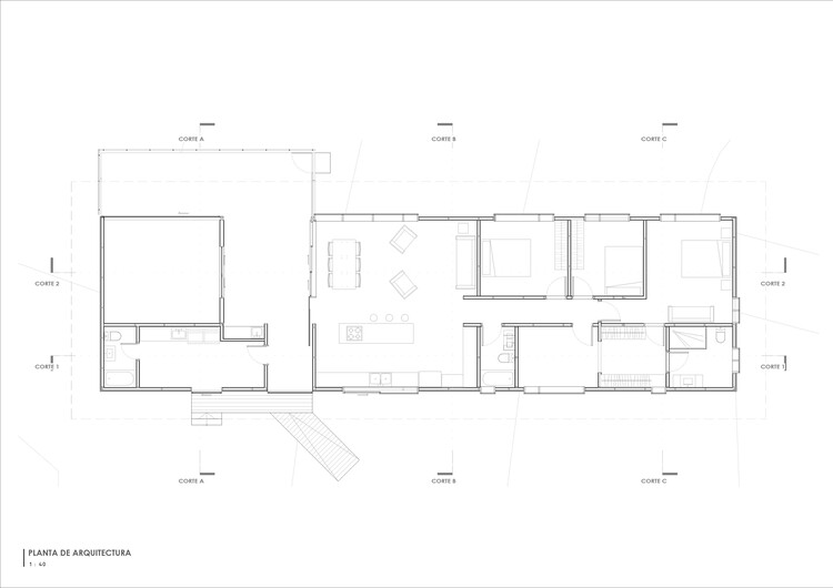 Дом Калера де Танго / Abarca Palma Arquitectos — изображение 16 из 25