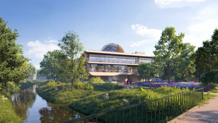 Компания Foster + Partners представляет проект расширения кампуса Технологического института Эллисона в Оксфорде – изображение 3 из 12