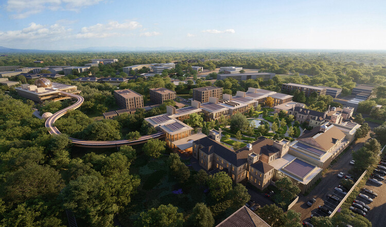 Компания Foster + Partners представляет проект расширения кампуса Технологического института Эллисона в Оксфорде – изображение 8 из 12