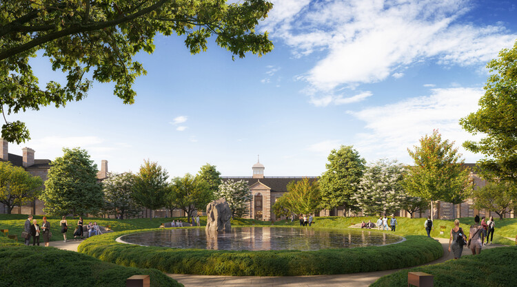 Компания Foster + Partners представляет проект расширения кампуса Технологического института Эллисона в Оксфорде — изображение 12 из 12