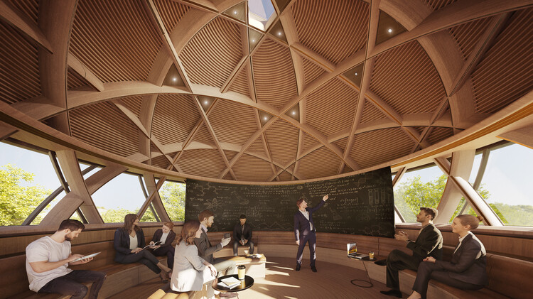 Компания Foster + Partners представляет проект расширения кампуса Технологического института Эллисона в Оксфорде – изображение 7 из 12